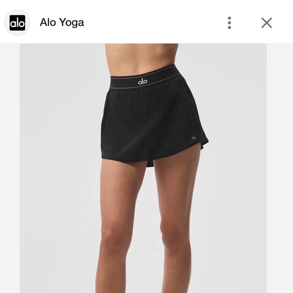 Alo Yoga Match Point Tennis Skirt
